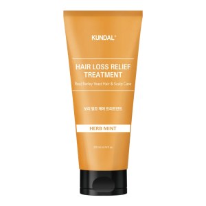Придбати оптом Кондиціонер-маска для волосся пивний Kundal Beer Yeast Hair Loss Relief Treatment Herb Mint 200ml