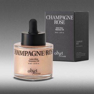 Придбати оптом Парфумований шимер для тіла Objet by Kundal Satin Glow Shimmer Oil Champagne Rose 45ml