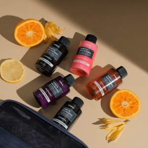 Придбати оптом Набір дорожній для тіла та волосся №1 Kundal Travel Set Baby Powder (Body & Hair)