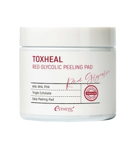 купити Пілінг-диски для обличчя очищаючі ESTHETIC HOUSE Toxheal Red Glycolic Peeling Pad, 100 шт