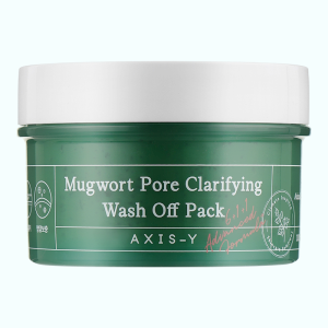Маска очищуюча з екстрактом полину Mugwort Pore Clarifying Wash Off Pack, AXIS-Y - 100 мл