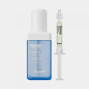 Придбати оптом Зволожуюча есенція + заспокійливий бустер для обличчя Dr.Jart + Vital Hydra Solution Biome Essence + Green Shot - 45 + 1,2 мл