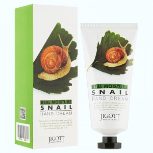 Крем для рук МУЦИН СЛИМАКИ Real Moisture SNAIL Hand Cream, JIGOTT - 100 мл