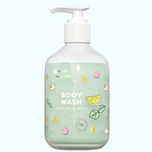 Придбати оптом Гель для душа с ароматом лимона и мяты Kids BODY WASH Limone & Mint, HISKIN - 400 мл