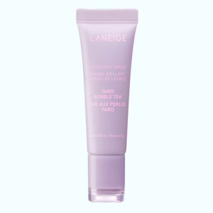 Бальзам для губ сяючий у тубі Lip Glowy Balm Tarо Bubble Teа, Laneige - 10 г