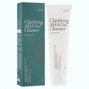 Придбати оптом Гель-пінка для вмивання з кислотами Clarifying AHA Gel Cleanser, PETITFEE - 100 мл