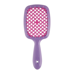 Придбати оптом Гребінець SMALL SUPER BRUSH фуксія з малиновим, Janeke