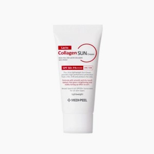Сонцезахисний крем з колагеном та пробіотиками Red Lacto Collagen Sun Cream SPF50+ MEDI-PEEL - 50 мл