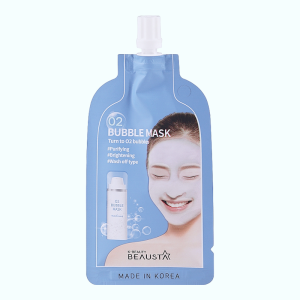 Киснева маска для обличчя O2 Bubble Mask, BEAUSTA - 20 мл