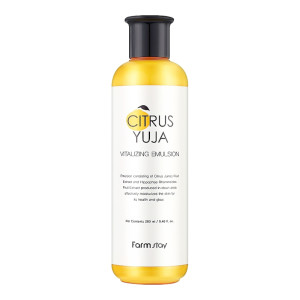 купити Емульсія для обличчя з екстрактом юдзу Citrus Yuja Vitalizing Emulsion, FarmStay - 280 мл