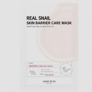 Придбати оптом Тканинна маска з равликом SOME BY MI Real Snail Skin Barrier Care Mask - 20 г