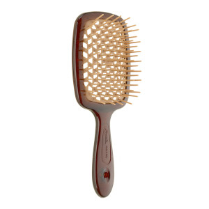купити Гребінець SUPER BRUSH коричнева з бежевим, Janeke
