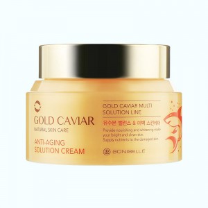 Придбати оптом Крем із золотом та ікрою для обличчя Enough Bonibelle gold caviar anti-aging solution cream - 80 мл