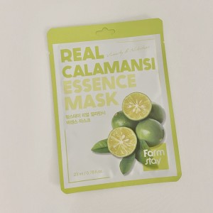 Придбати оптом Тканинна маска для обличчя з каламансі FARMSTAY REAL CALAMANSI ESSENCE MASK - 23 мл