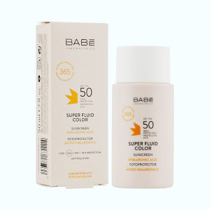 Придбати оптом Сонцезахисний BB-флюїд з тонуючим ефектом для всіх типів шкіри, BABE - 50 мл