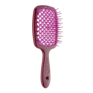 купити Гребінець SUPER BRUSH бургундія з рожевим, Janeke