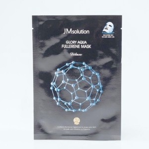 Антивікова тканинна маска для обличчя JMSOLUTION GLORY AQUA FULLERENE MASK DELUXE - 35 мл