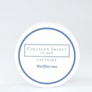 Придбати оптом Сапфірові патчі для очей Wellderma Collagen Impact Sapphire Eye Mask - 60 шт.