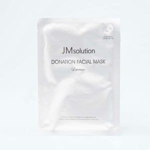 Придбати оптом Тканинна маска для сухої шкіри обличчя JMSOLUTION DONATION FACIAL MASK DREAM - 30 мл (EXP11.09.23)