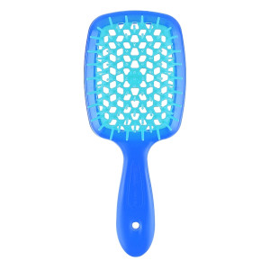 купити Гребінець SMALL SUPER BRUSH синій з блакитним, Janeke