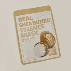 Придбати оптом Тканинна маска для обличчя з каріте FARMSTAY REAL SHEA BUTTER ESSENCE MASK - 23 мл