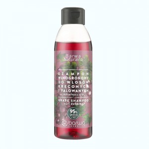 Придбати оптом Шампунь для кучерявого волосся Виноград, BARWA COSMETICS NATURAL - 300 мл