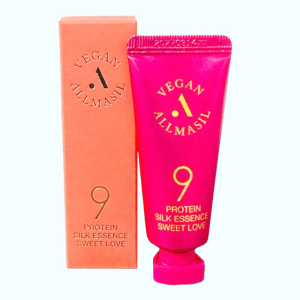 Придбати оптом Есенція для волосся з комплексом протеїнів 9 Protein Silk Essence SWEET LOVE, ALLMASIL - 20 мл