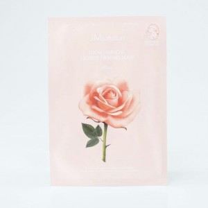 Придбати оптом Тканинна маска для обличчя з трояндою JMSOLUTION GLOW LUMINOUS FLOWER FIRMING MASK Rose - 30 мл