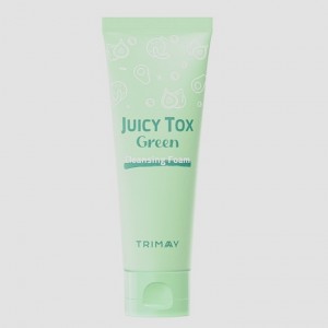 Придбати оптом Пінка для вмивання з яблуком та авокадо TRIMAY Juicy Tox Green Cleansing Foam - 120 мл