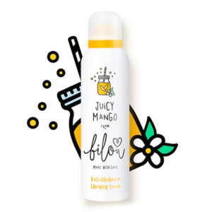 купити Пінка для душу Juicy Mango, BILOU - 200 мл