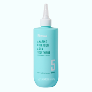 Придбати оптом Маска-філер для реконструкції сухого та пошкодженого волосся з колагеном та кератином Amazing Collagen Aqua Treatment, SPAKLEAN - 300 мл