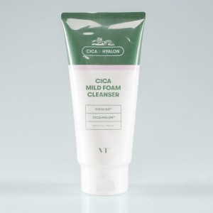 Придбати оптом Очищуюча пінка для чутливої ​​шкіри обличчя VT Cosmetics CICA MILD FOAM CLEANSER - 300 мл