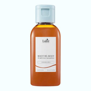 Шампунь для чутливої ​​шкіри голови Root Re-Boot Purifying Shampoo Ginger & Apple MINI, Lador - 50 мл