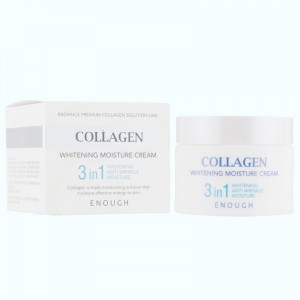 Придбати оптом Крем для обличчя потрійної дії Enough Collagen Whitening Moisture Cream 3 in 1 - 50 мл