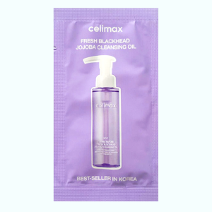 Гідрофільна олія з олією жожоба Derma Nature Fresh Blackhead Jojoba Cleansing Oil, CELIMAX - 3 мл