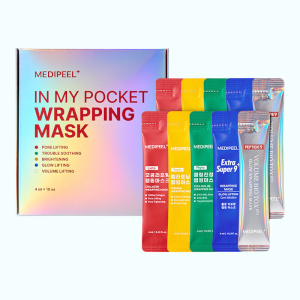 Придбати оптом Набір мініатюр масок-плівок для обличчя In My Pocket Wrapping Mask, MEDI-PEEL - 4 мл x 10 шт