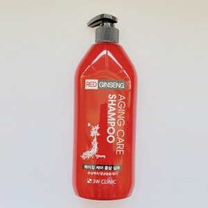 Шампунь для волосся з червоним женьшенем 3W CLINIC Red Ginseng Aging Care Shampoo - 500 мл