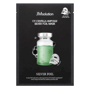 купити Тканинна маска з центеллою азіатською C9 Centella Ampoule Silver Foil Mask, JMSOLUTION - 1 шт