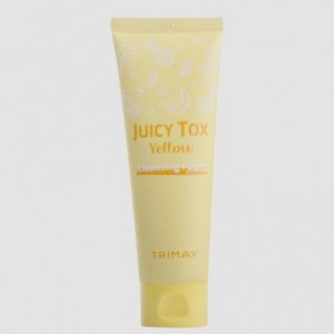 Придбати оптом Пінка для вмивання з бананом та ананасом TRIMAY Juicy Tox Yellow Cleansing Foam - 120 мл
