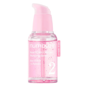 Придбати оптом Зволожуюча сироватка для обличчя з пептидами No.2 Rose PDRN Collagen Plumping Serum, NUMBUZIN - 30 мл