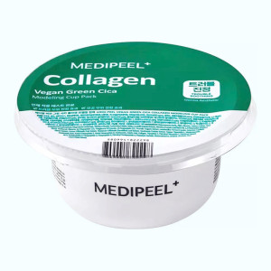 Придбати оптом Заспокійлива маска для обличчя Medi-Peel Vegan Green Cica Collagen Modeling Cup Pack - 28 г