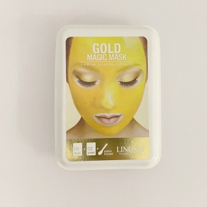 Придбати оптом Альгінатна маска для обличчя з колоїдним золотом Lindsay Luxury 24K Gold Magic Mask - 65 г + 15 г