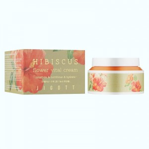 Придбати оптом Крем для обличчя ГІБІСКУС HIBISCUS Flower Vital Cream, JIGOTT - 100 мл