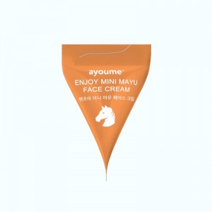 Придбати оптом Крем-пірамідка для обличчя з кінською олією AYOUME ENJOY MINI MAYU FACE CREAM - 3 г