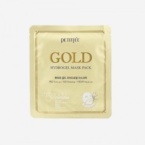 Маска гідрогелева для обличчя із золотом та екстрактами Petitfee Gold Hydrogel Mask Pack - 32 г