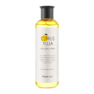 купити Тонер для обличчя з екстрактом юдзу Citrus Yuja Vitalizing Toner, FarmStay - 280 мл