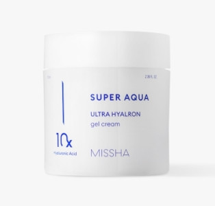 купити Гель-крем зволожуючий для обличчя Super Aqua Ultra Hyalron Gel Cream, MISSHA - 70 мл