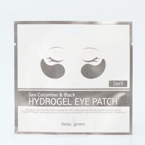 Придбати оптом Патчі для очей з морським огірком BeauuGreen Sea Cucumber & Black Hydrogel Eye Patch - 1 пара