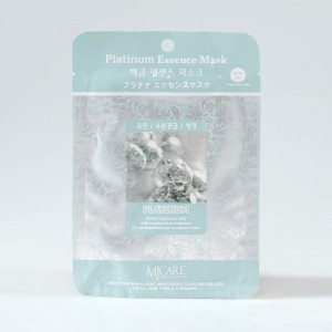 Придбати оптом Тканинна маска з колоїдною платиною MJ Care Platinum Essence Mask - 23 мл