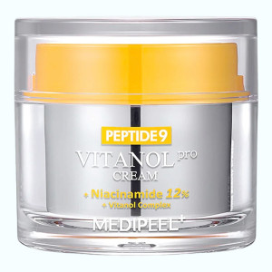 купити Крем для обличчя з пептидами та вітамінним комплексом Peptide 9 Vitanol Cream Pro, MEDI-PEEL - 50 мл